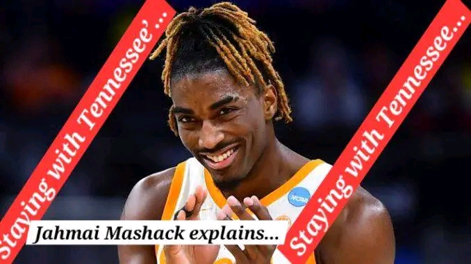 Unbelievable Justifications in “For the Love of Tennessee”: Jahmai Mashack Describes His Reasons for Remaining with the Vols Basketball.