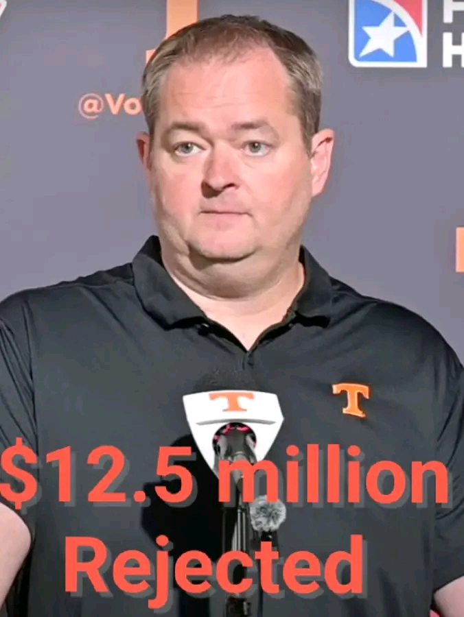 GOOD NEWS 🆕Tennessee Vols’University Head Coach Josh Heupel Stuns Football World, Rejects $12.7M Offers from Rival Teams; Oklahoma, Florida, Clemson tigers and Alabama Sending Strong Message About Team Loyalty and Culture Commitment, Emphasizing Tennessee’s Vision Over Money… read more..