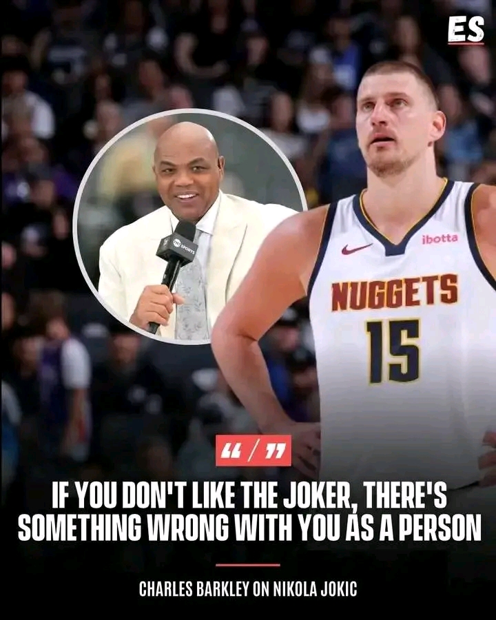 ESPN REVIEW: Agree 💯 Charles Barkley showing love to Mr MVP Nikola Jokic : “No super team, no drama, they make me feel good about my sport”iam so greatfull to have you here….. full article ⬇️⬇️