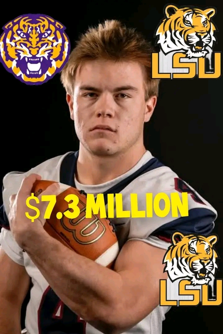 Five-Star QB Shocks College Football World by Turning Down $7.3 Million, Decommits from Colorado, and Flips Commitment to LSU tigers Over Notre Dame and Florida State Seminole……….