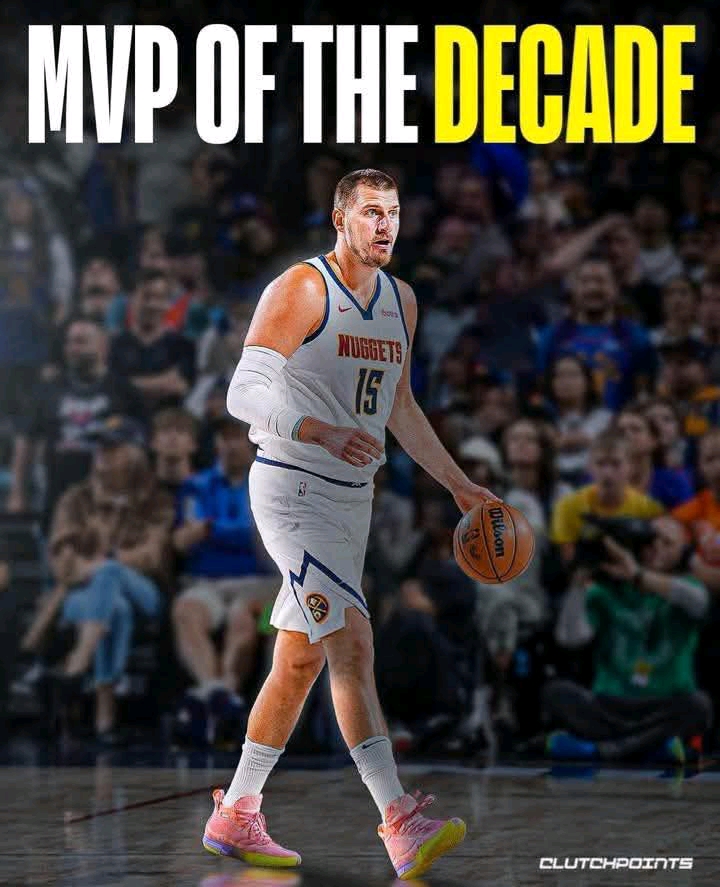 Nikola Jokić may have missed out on capturing his fourth NBA MVP award in 2025, but his status as the “MVP of the Decade” is already solidified…….
