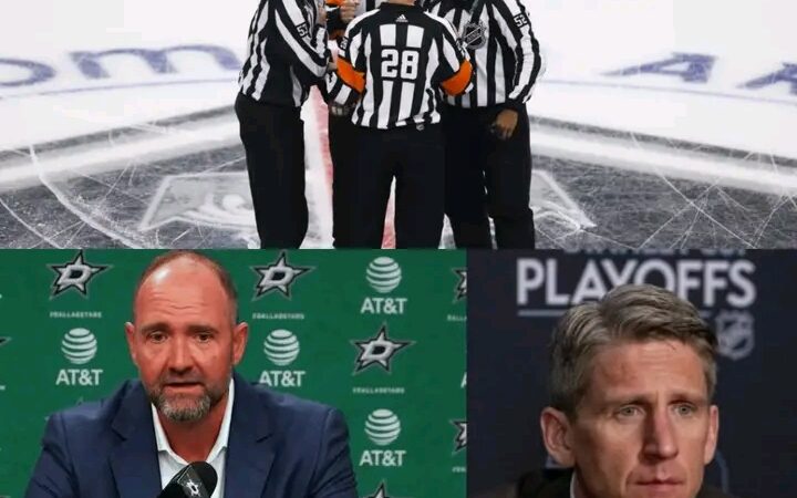NHL BREAKING NEWS: The NHL abruptly fired four Canadian referees who officiated the game between the Edmonton Oilers and Dallas Stars, who were involved in the biggest bribery scandal in..see more…….