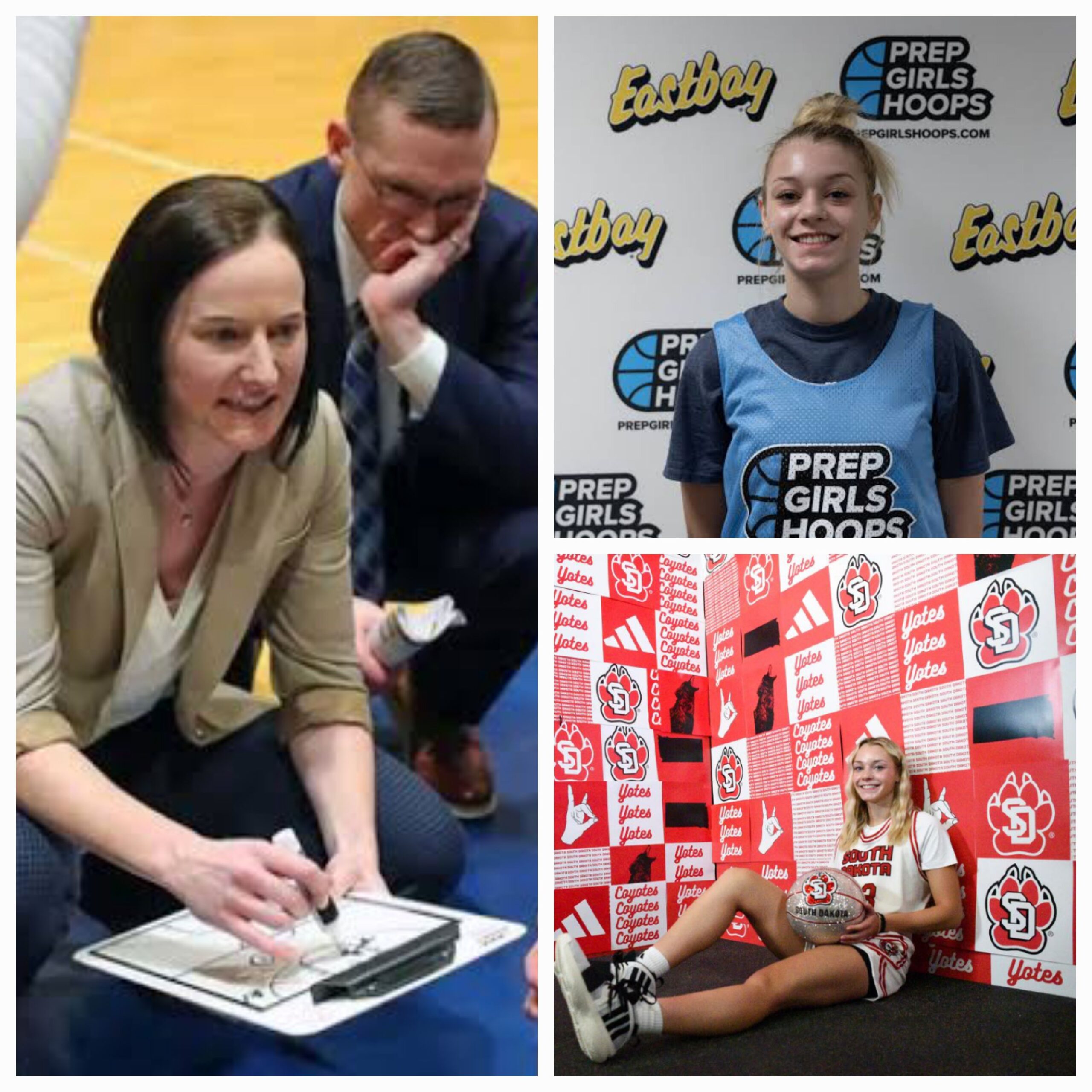 BREAKING IN!!! Buzz is building around USD as the leading contender to land both Alyssa Bartlett and Tori Schlagel if USD secure both, Carrie Eighmey might be the…see more