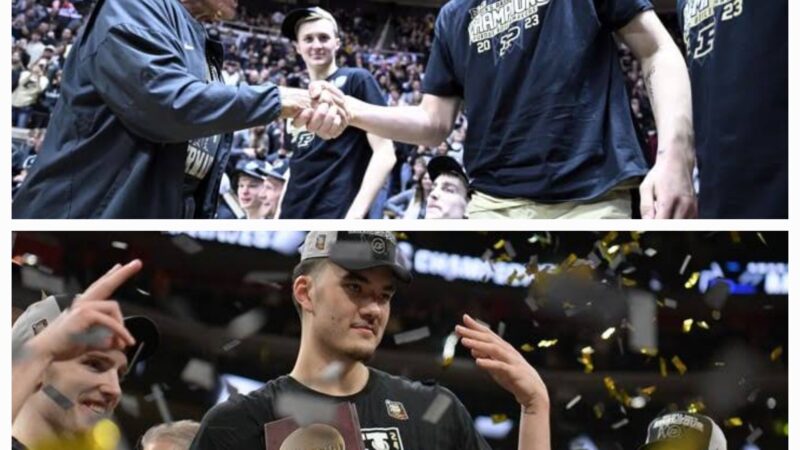 WEST LAFAYETTE !!! Just a moment ago, Excitments Hit Great American ROSS-ADE STADIUM  as former purdue legend Zach Edey has Returned to former team as a senior coaching…see more