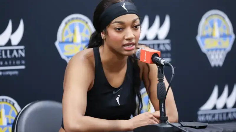 JUST NOW!!!Angel Reese brutally shuts down probing Caitlin Clark question with incredibly blunt two-word response