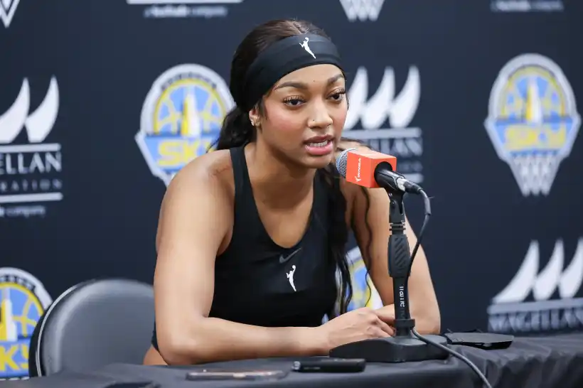 JUST NOW!!!Angel Reese brutally shuts down probing Caitlin Clark question with incredibly blunt two-word response