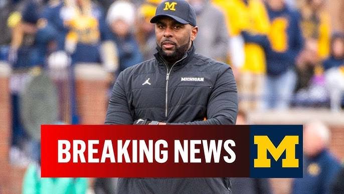 Done deal:the coach of Michigan’s Sherrone Moore discussed on news why he need a forward player.