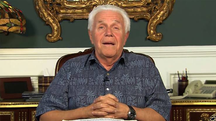 A PILLAR OF FAITH HAD FALLEN: just a moment ago, The church bells tolled, mourning Pastor Jesse Duplantis passing. His sermons, once thunderous, now lived on in faithful