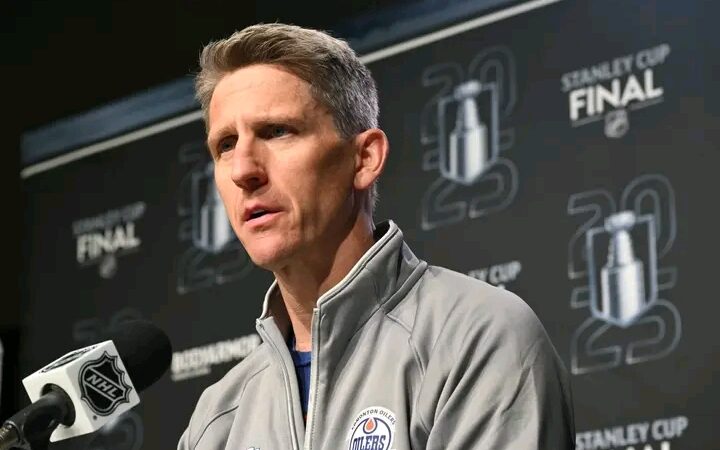 Just in: Oilers coach Kris Knoblauch makes a subtle jab at NHL referees in a sarcastic message….Full Details…