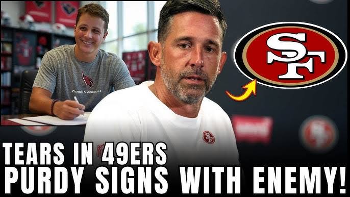 Breaking News: in a heartfelt and emotional statement early today, the Head coach of San Francisco 49ers spoke   about the retirement of a long time QB Brock Purdy due to…………..