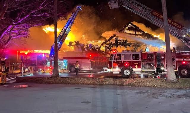 Tragedy Strikes as Belleview’s Biggest Restaurant Burns Down…